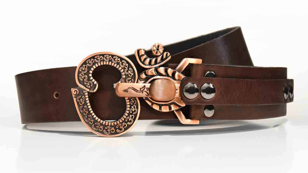 Dark Brown Leather Belt, Plus Size Belts, Woven Leather Belt, Real Leather  Belt for Women, Brass Buckle Leather Belt, Gift for Female Friend 