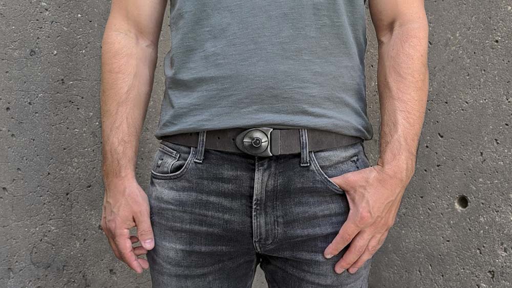 Stone Dial Belt Buckle  Handmade Leather Belt – Obscure Belts
